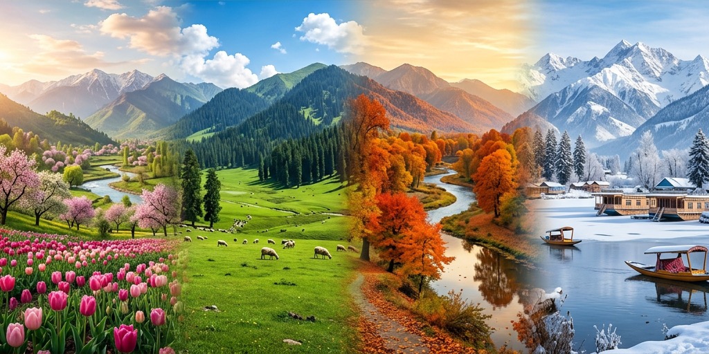 Four Seasons of Kashmir